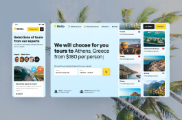 BinGo tours – UX/UI design for online booking service